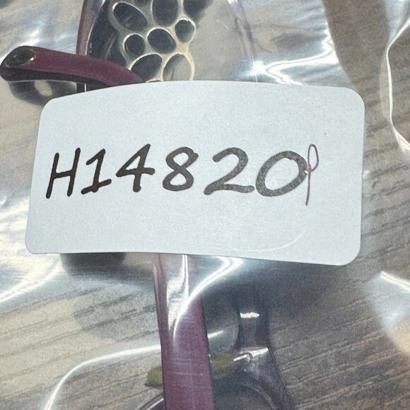 Prodesign Denmark 5612 3532 54-17 Eyeglasses Frames Purple H14820 - Picture 8 of 8